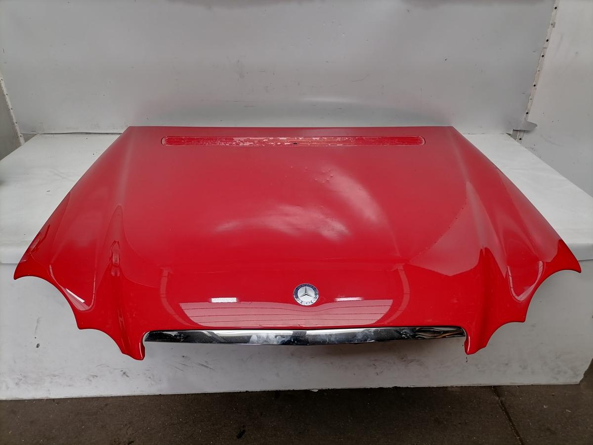 Mercedes Sportcoupe CL203 original Motorhaube 586 Magma Rot Bj.2001